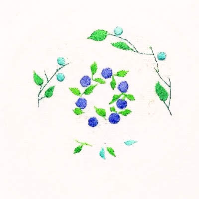 Patricia Van Ness Embroidery: Vines and Fruit #154