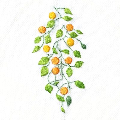 Patricia Van Ness Embroidery: Vines and Fruit #225