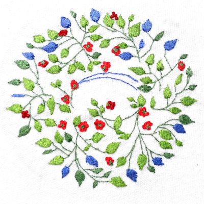 Patricia Van Ness Embroidery: Vines and Flowers #233