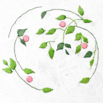 Patricia Van Ness Embroidery: Vines and Fruit #236