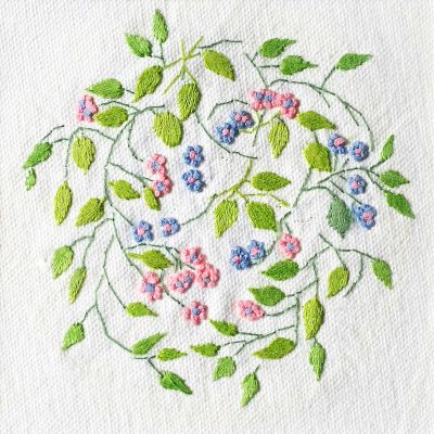 Patricia Van Ness Embroidery: Vines and Flowers #156