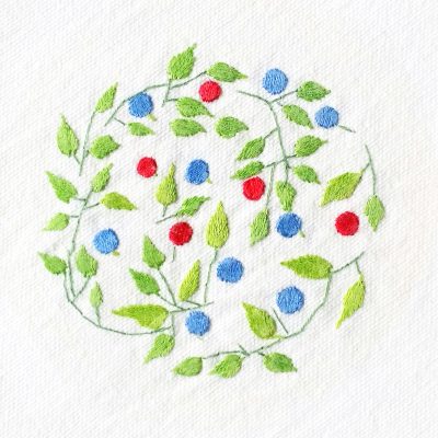 Patricia Van Ness Embroidery: Vines and Fruit #153