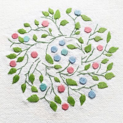 Patricia Van Ness Embroidery: Vines and Fruit #210