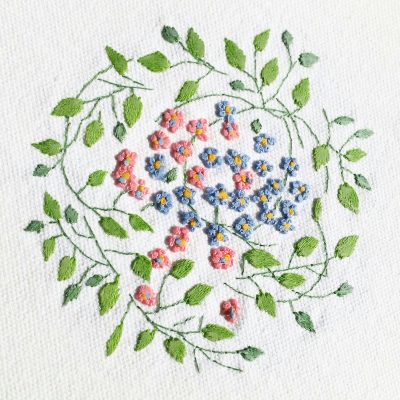 Patricia Van Ness Embroidery: Vines and Flowers #209