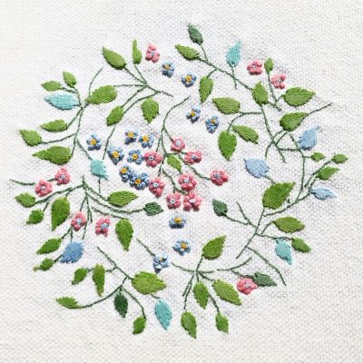 Patricia Van Ness Embroidery: Vines and Flowers #207