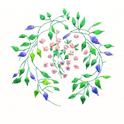 Patricia Van Ness Embroidery: Vines and Flowers #256