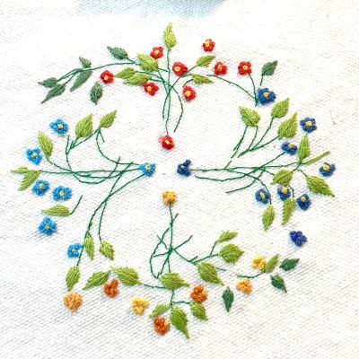 Patricia Van Ness Embroidery: Vines and Flowers #262
